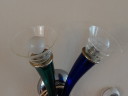 Lampada da parete doppia Ducale di Artemide Design, in vetro di Murano bicolore.