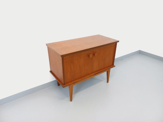 Image 1 of Small vintage Scandinavian-style teak sideboard from the 1960s