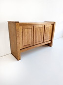 Sideboard aus französischem Ulmenholz, 1980er Jahre