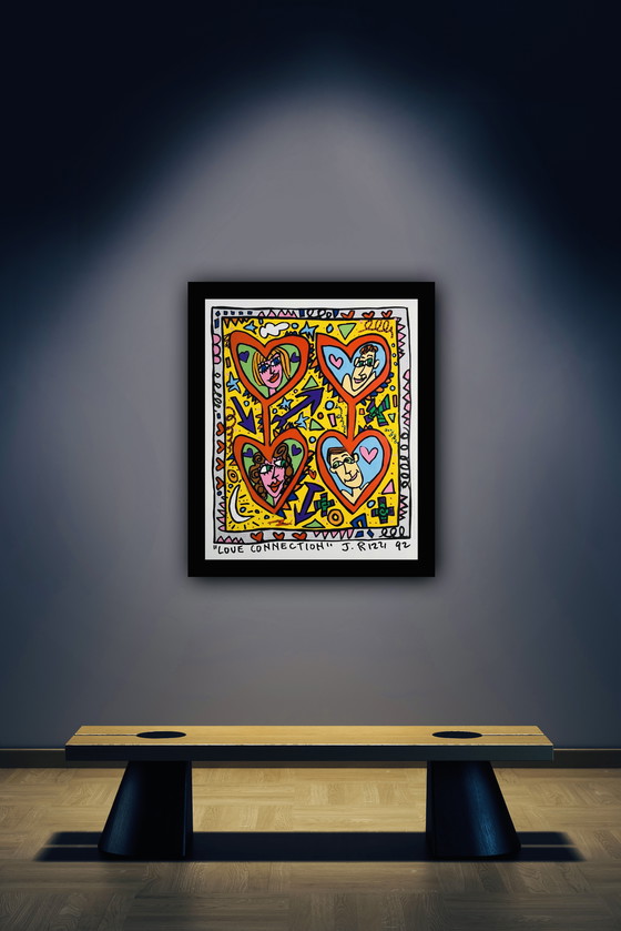 Image 1 of James Rizzi: "Love Connection"