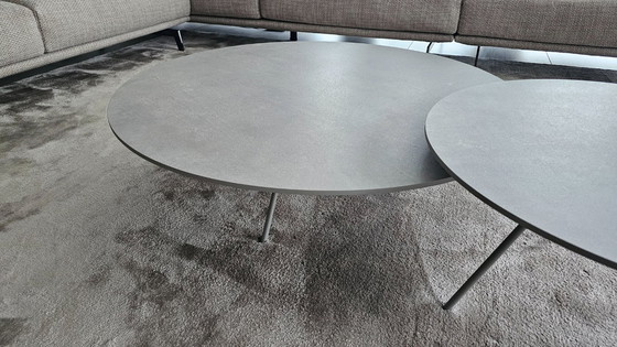 Image 1 of Round coffee table 100 cm concrete look
