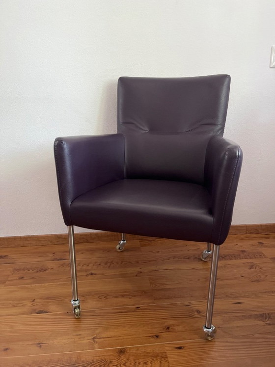 Image 1 of 6 chaises de salle à manger Hulshoff DaVinci