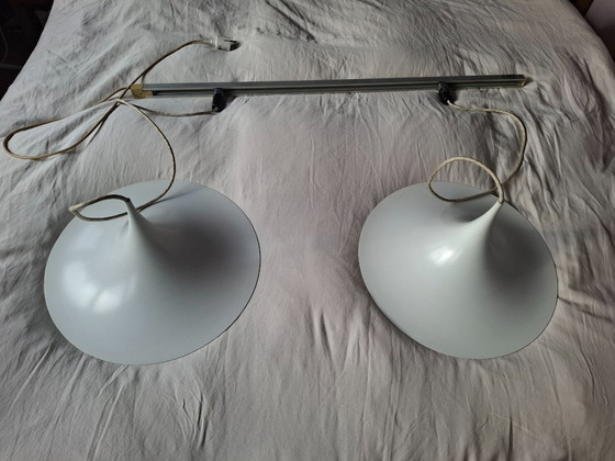 Fog & Morup Semi 2x Cappello da Strega Lampada Design Danese Con Binario – Fog & Mørup, Lampade a sospensione (photo 2 of 5)