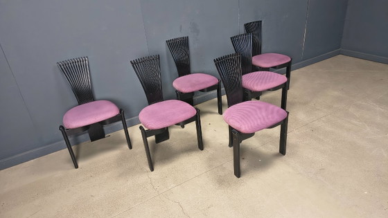 Image 1 of Totemstoelen van Torstein Nislen voor Westnofa, jaren 80