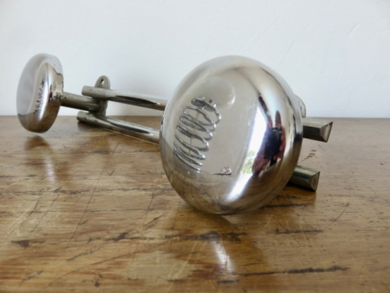 Image 1 of Perchero de pared, metal cromado, años 70