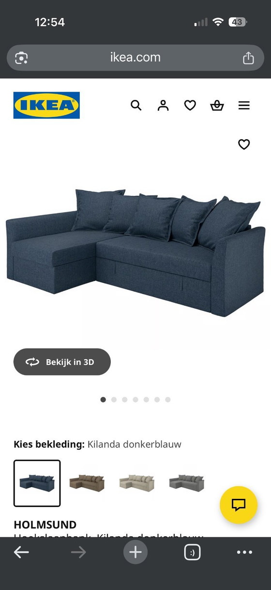 Image 1 of Sofá cama de 3 plazas.