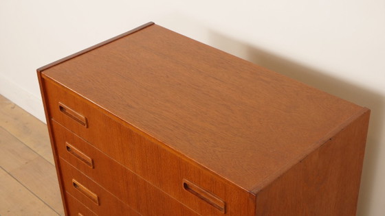 Image 1 of Cassettiera vintage danese | Teak | 6 cassetti | 101 cm