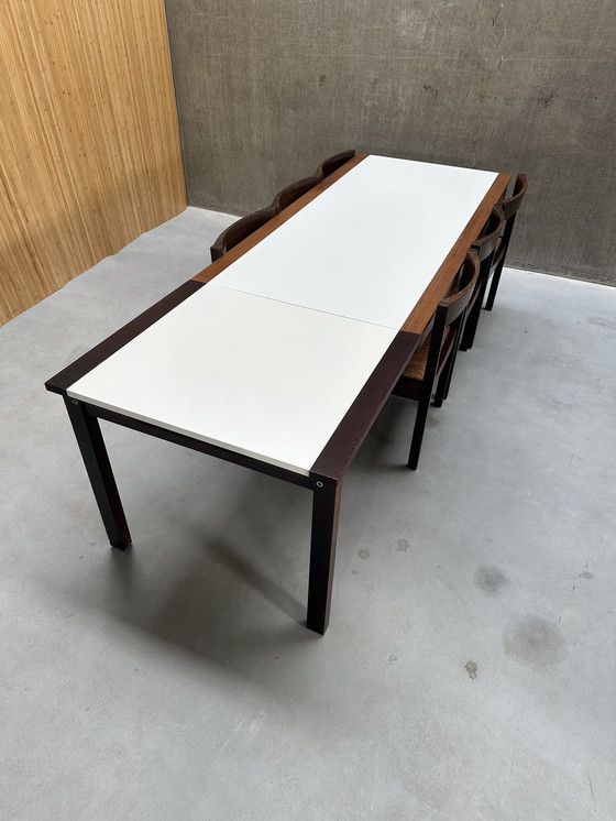 Image 1 of Vintage Wengé eethoek van Pastoe (uitschuifbaar)