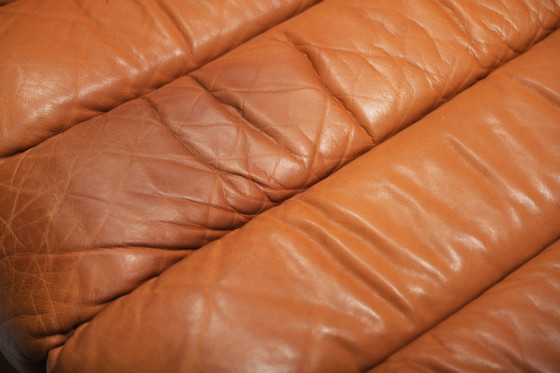 Image 1 of Stunning DS-85 Sofa/Bed in Original Cognac Leather by Team De Sede for De Sede