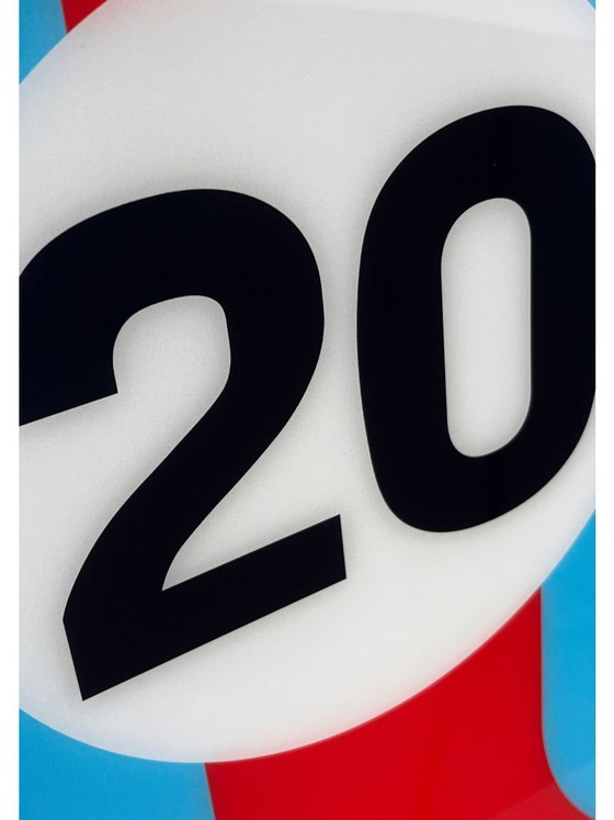Image 1 of Porsche Gulf - Letrero publicitario