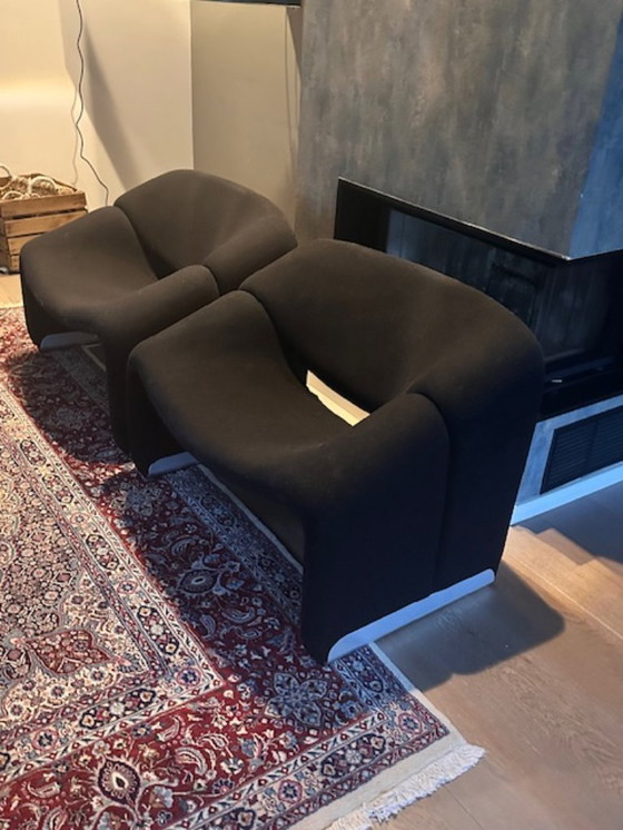 Image 1 of 2 x Artifort Groovy F598 M Sessel