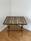 Mid-century modern ceramic table