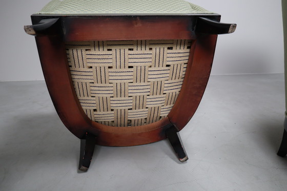 Image 1 of Satz von vier Art-Déco-Sesseln, 1930-1950