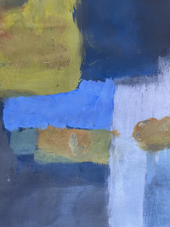 Image 1 of Wim Yo Bwan Tjong Abstract from 1962 70 x 50 cm