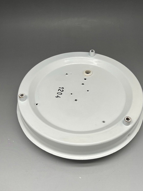Image 1 of Lampada da soffitto Peill & Putzler “KIBO” (Modello 71333) – Germania, vetro opalino/trasparente, vintage