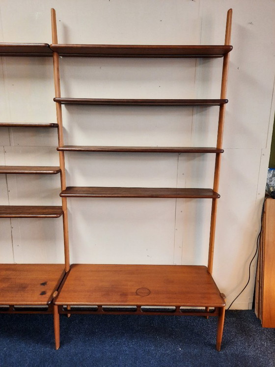 Image 1 of Vintage double wall unit by William Watting and Scanflex for Fristho.