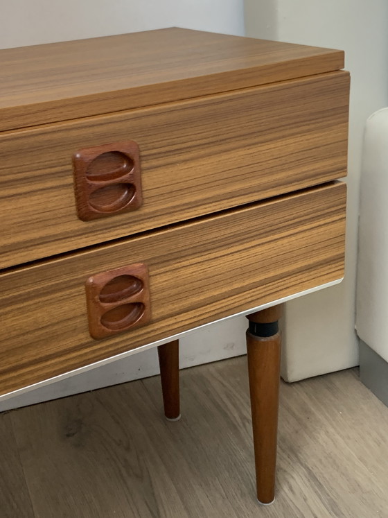 Image 1 of vintage nacht- / ladekastje