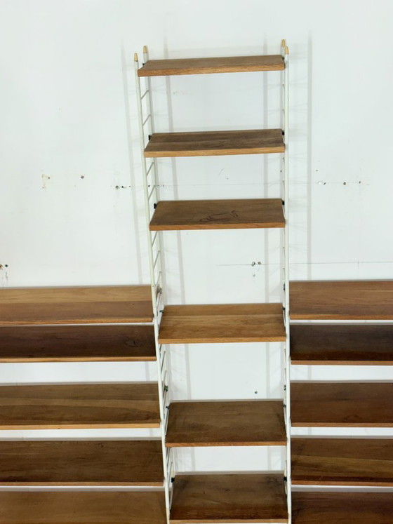 Image 1 of Étagère murale modulaire classique « Sybille », grand format, au design vintage.