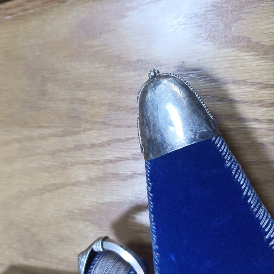 Image 1 of Authentic Artisan Silver Dagger – Handcrafted Masterpiece, 777g