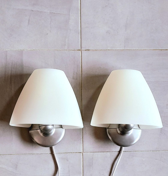 Image 1 of Coppia di lampade da parete Sally Arteluce, 1980