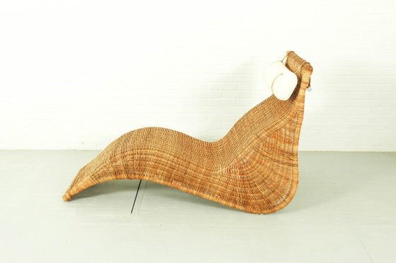 Chaises longues en rotin IKEA Karlskrona par Karl Malvall – Transat, Rattan (photo 9 of 10)