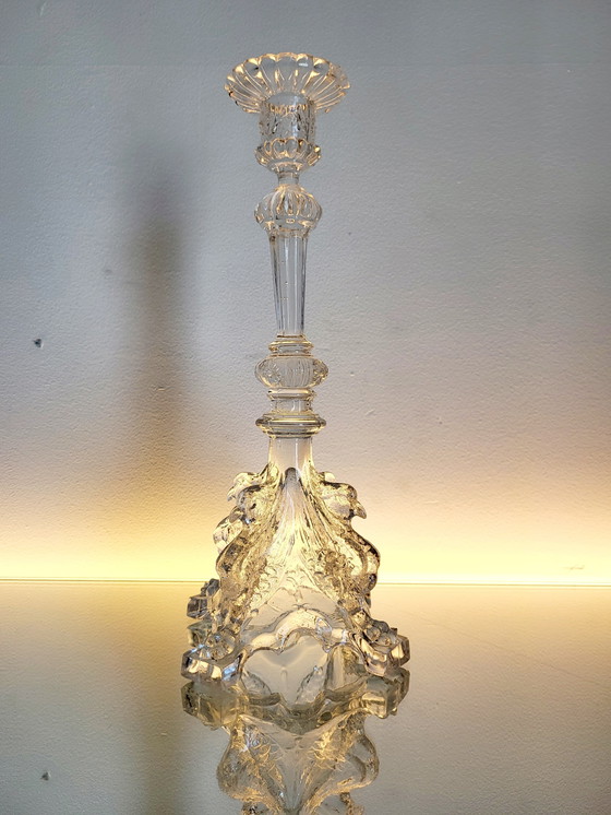 Image 1 of Val Saint Lambert, candelabra series Luxval, model Griffon, 1935, Belgium