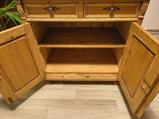 Image 1 of Antike Kommode aus Kiefernholz