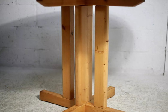 Image 1 of Charlotte Perriand (Sélection de) pour Les Arcs, Table en Pin, France, Circa 1960