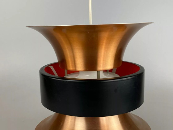 Image 1 of Lampada anni '60 e '70, lampada a sospensione, lampada da soffitto, design spaziale in metallo