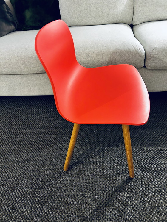Image 1 of 4 Hay AAC 12 chairs coral / warm red
