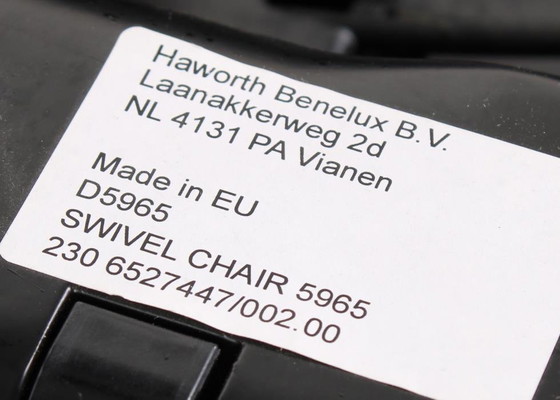 Image 1 of Haworth Comforto 5965 Office Chair Red
