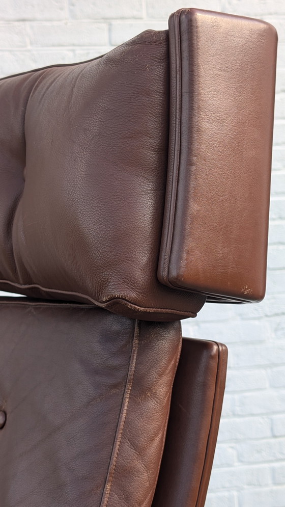 Image 1 of Pieza única - Chaise longue danoise sculpturale des années 1960, atribuida a Poul Nørreklit