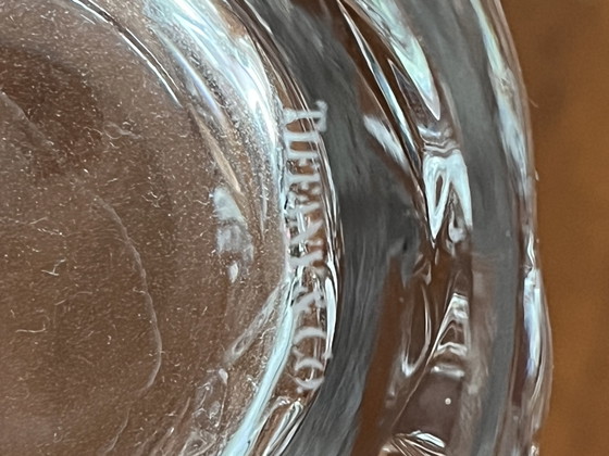 Image 1 of Seis vasos largos de cristal pesado de Tiffany