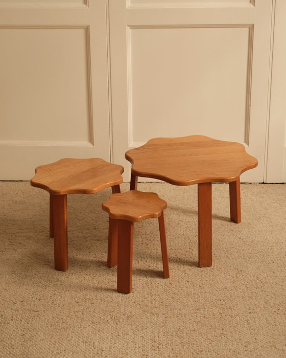Image 1 of Trio de tables gigognes