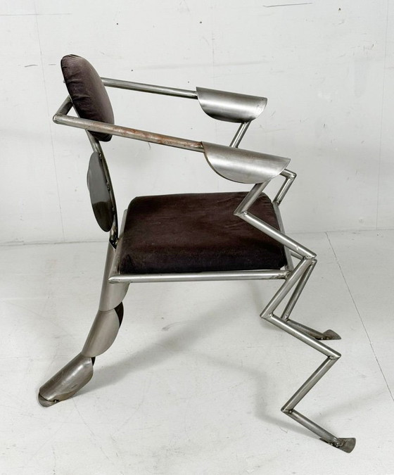 Image 1 of Sedia/poltrona in stile Memphis Milano, Germania, anni '80, edizione limitata