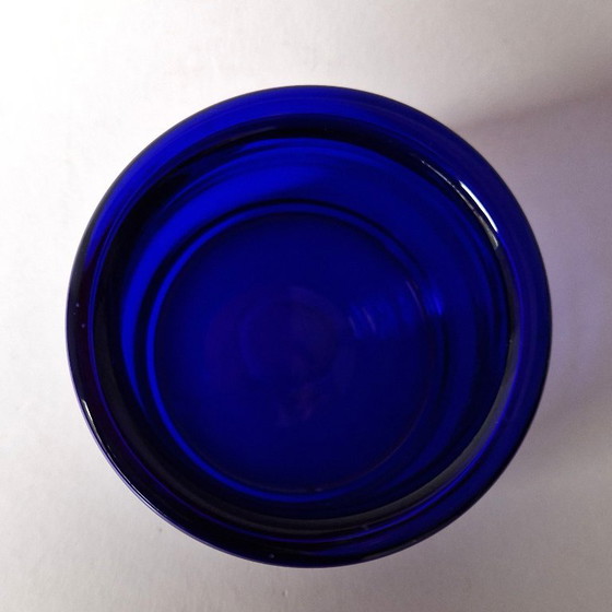 Image 1 of Kosta Boda - Vaso blu di Erik Höglund