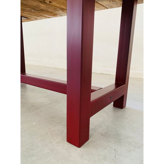 Image 1 of Vintage handmade table in recycled fir, Italy