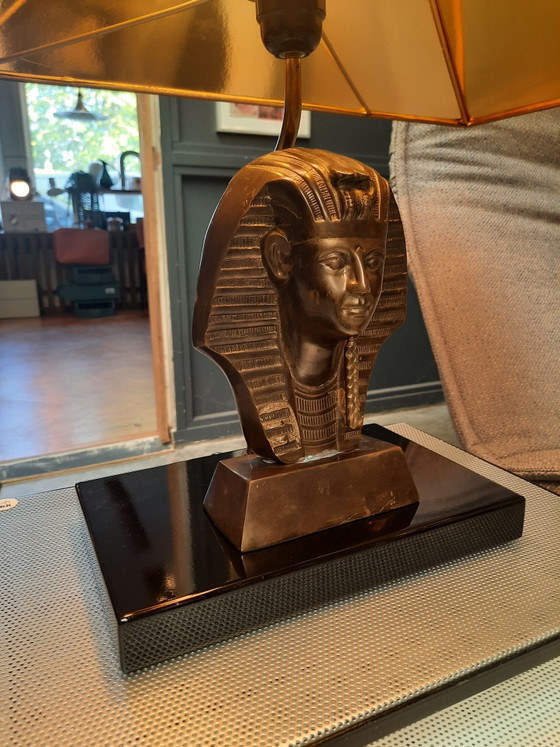 Lampada da tavolo vintage Hollywood Regency – Lampade da tavolo, Metallo, Legno (photo 2 of 7)