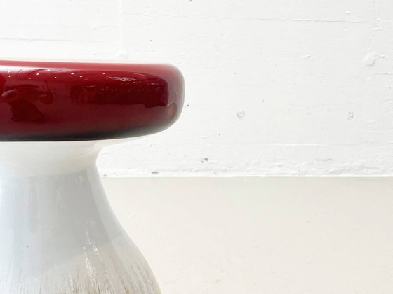 Image 1 of Mushroom-shaped side table made of metal, 1970s