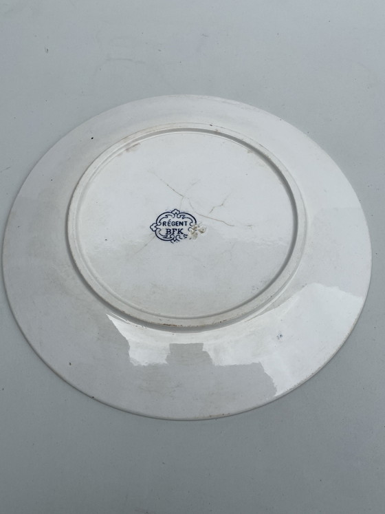Image 1 of Boch Frères Keramis (BFK) "Terre de Fer" bord "Régent"