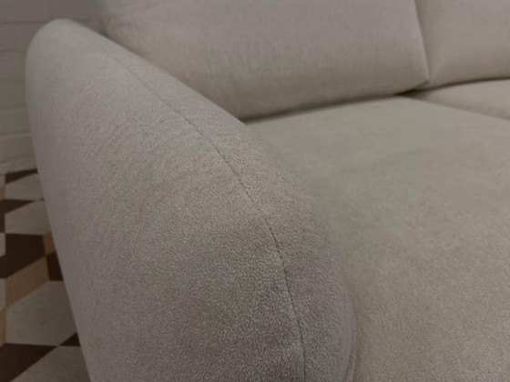 Image 1 of Ecksofa in Hellbeige, 271 x 190 cm – Kaltschaumfüllung