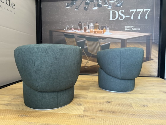 2 Sillones giratorios Rolf Benz 684 de tela verde – Other (photo 8 of 9)