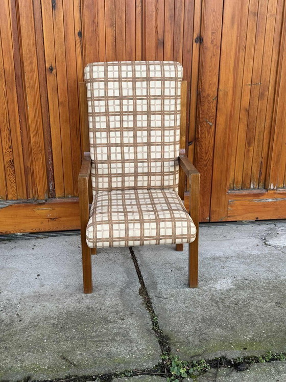 Hungarian Chair by Sándor Bedécs, 1975 – Adjustable recliner chair (photo 6 of 8)