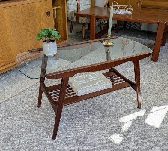 Image 1 of Vintage, mid-century teak coffee table