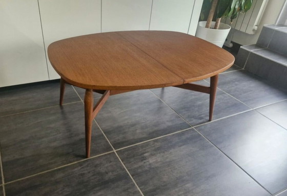 Image 1 of Vintage Scandinavische modulaire salontafel uit de jaren 60.