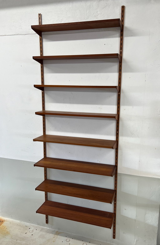 Kai Kristiansen Teak Shelving System, Felballes Møbler.