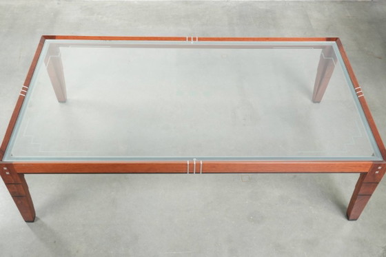 Wunderschöner Art-Deco-Couchtisch von Schuitema aus der Decoforma-Serie mit Glasplatte in sehr gutem Zustand (photo 6 of 11)