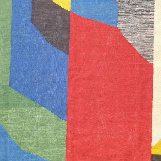 Tappeto Arazzo Sonia Delaunay Olympie 1970 | Lana Tessuta a Mano | 176×247 Cm – Tappeti, Wool (photo 8 of 13)
