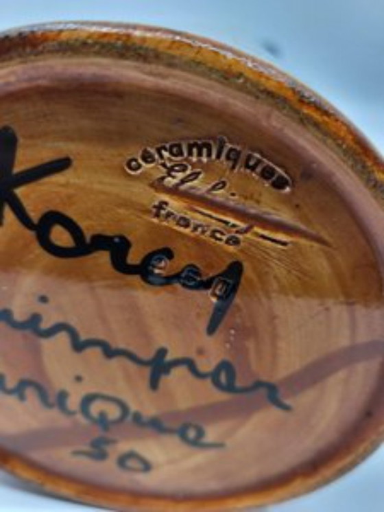 Image 1 of Jarra Kercy Quimper de Simone Carrié para Elchinger, 1950