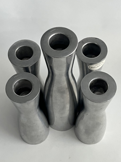 5x IKEA Göta candlesticks (Erika Pekkari)